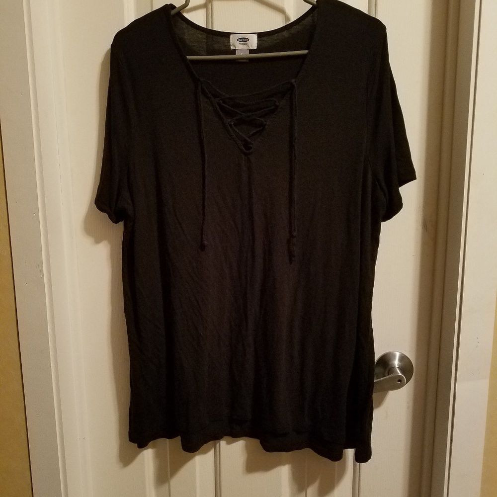 Old navy tie front top